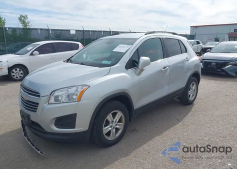 2015 Chevrolet Trax Lt из США, поврежденный, VIN 3GNCJRSB4FL201061